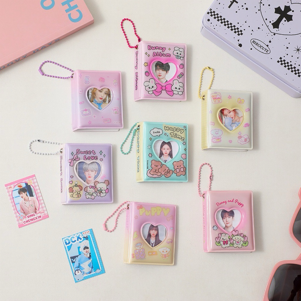 อัลบั้มรูป PVC ใส่ได้32รูป กระเป๋า Kpop Card Binder (พร้อมส่งในไทย)