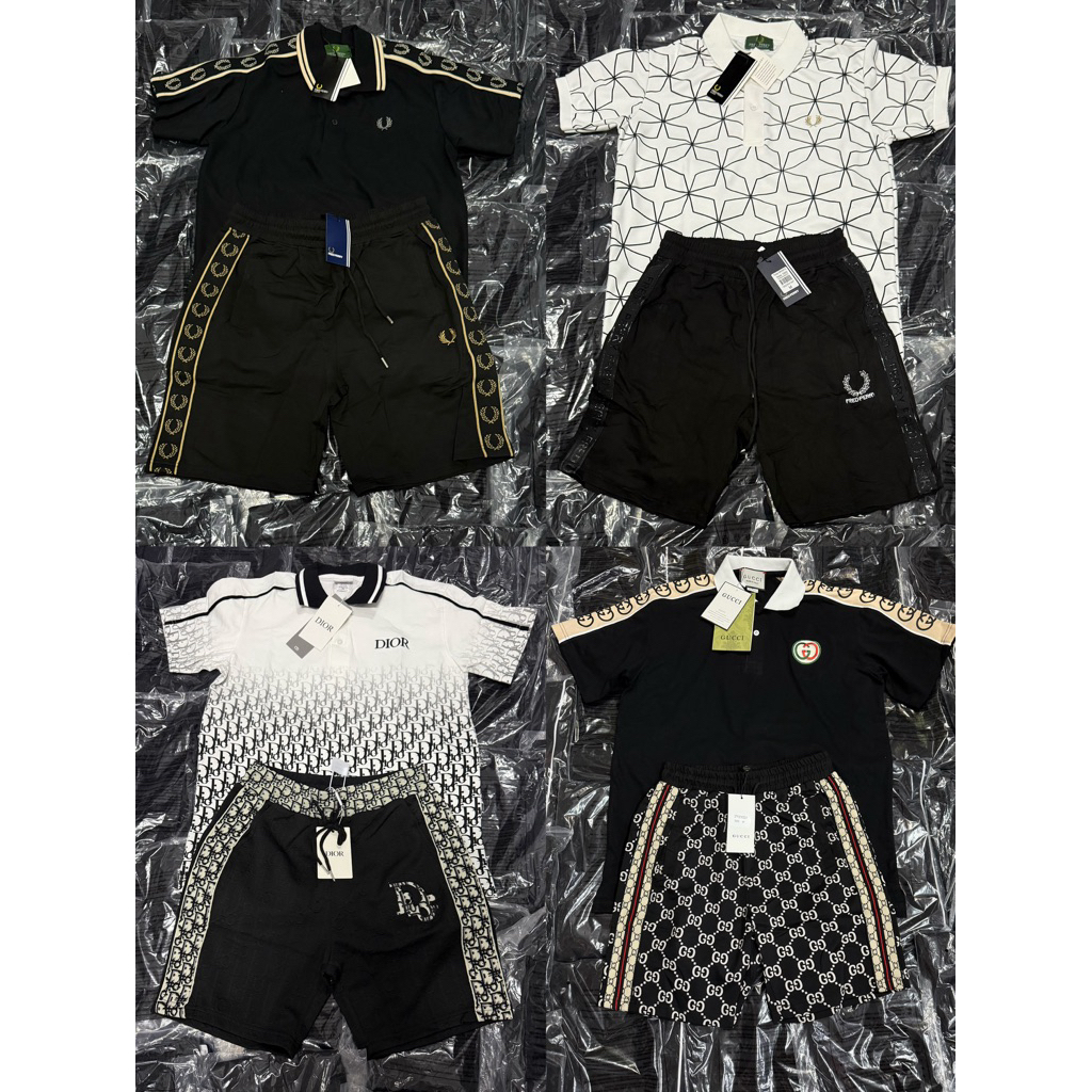 ชุดเช็ทรวมแบรนด์M L XLเสื้อคอปกMอก40-42ราคาพิเศษ
