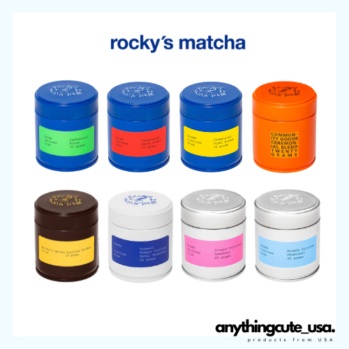 (พร้อมส่งบางชิ้น & พรีออเดอร์ 14 วัน) Rocky's Matcha 20g นำเข้าจาก USA