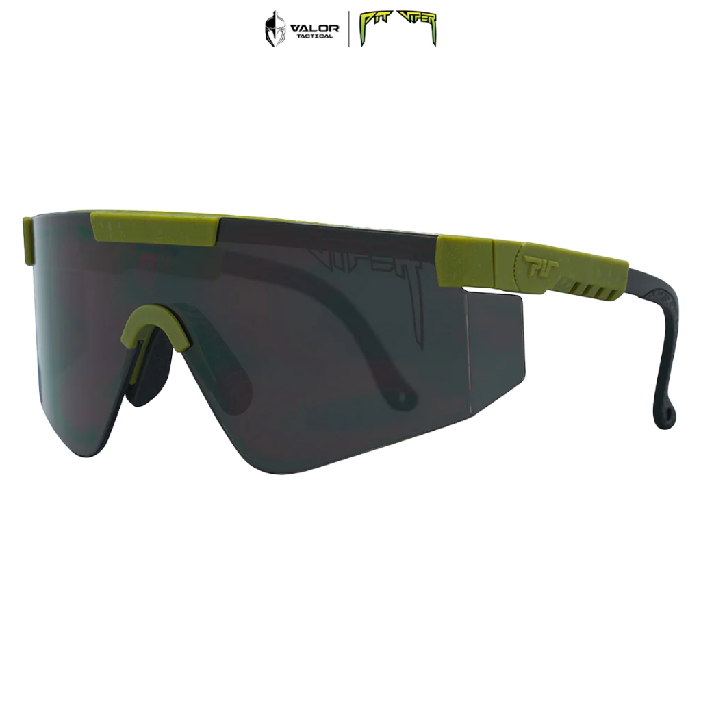 Pit Viper - The NJP Original 2.0, Ballistic Smoke แว่นกันสะเก็ด แว่นเซฟตี้ นิรภัย กันลม ปรับขาแว่นได