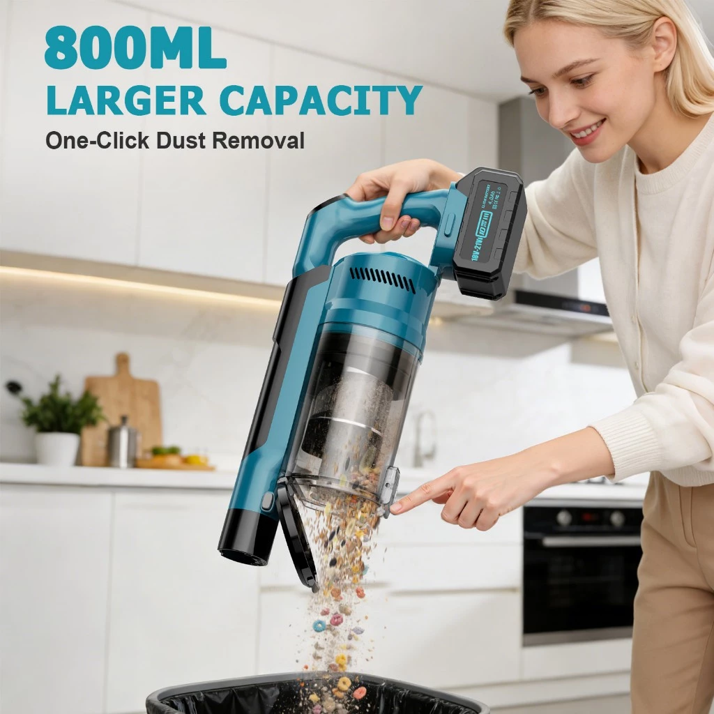 Philips เครื่องดูดฝุ่นไร้สาย 60KPa แรงดูดสูง มอเตอร์ไร้แปรงถ่าน 700W การกรอง 4 ชั้น 6 in 1 ใช้กับแบตเตอรี่ 21V thumbnail 6