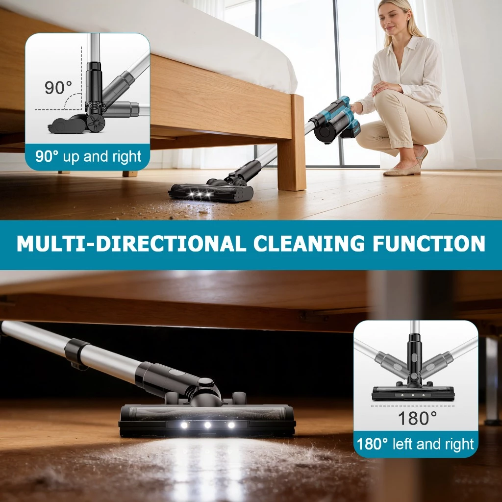 Philips เครื่องดูดฝุ่นไร้สาย 60KPa แรงดูดสูง มอเตอร์ไร้แปรงถ่าน 700W การกรอง 4 ชั้น 6 in 1 ใช้กับแบตเตอรี่ 21V thumbnail 7