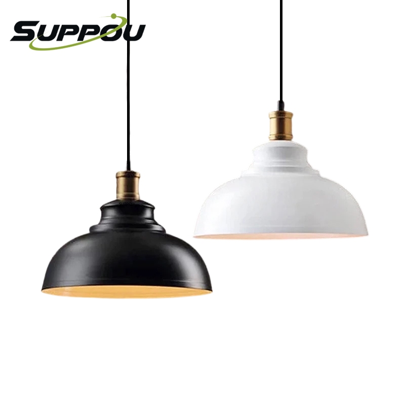 SUPPOU Ceiling Lights โคมไฟเพดาน โคมไฟแขวนเพดา โคมระย้าบาร์เดี่ยวบาร์คาเฟ่โคมระย้า โคมไฟแขวนเหล็กดัด ประหยัดพลังงาน E27