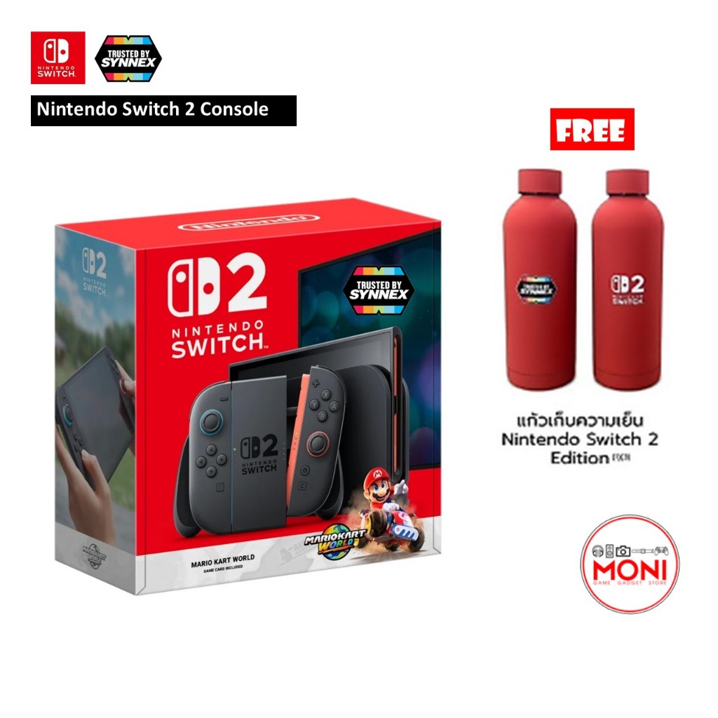 Nintendo Switch 2 Console เครื่องเล่นเกมส์ พกพา ต่อทีวี ประกันศุนย์ไทย 18 เดือน