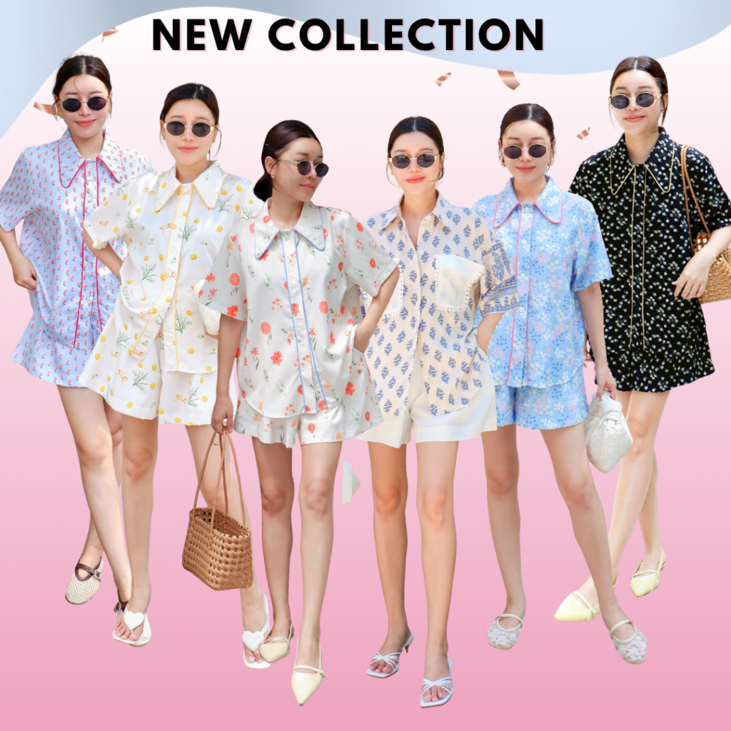 [ส่งฟรี] DAISY ชุดเซตเชิตแต่งกุ้น +ผ้าลูกไม้ มาพร้อมกับกางเกงขาสั้น ทะเล สงกรานต์ ซัมเมอร์ CARDIGAN_NISTA