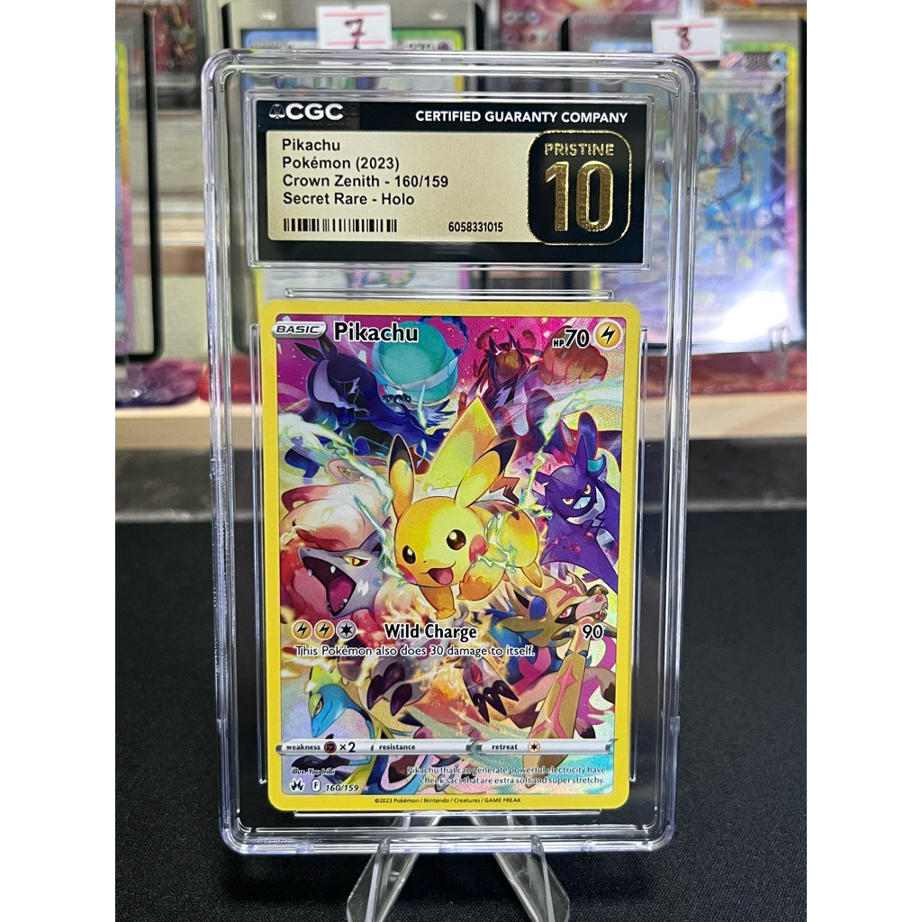 Pokemon Card ปิกาจู CGC 10 ทอง สุดหายาก