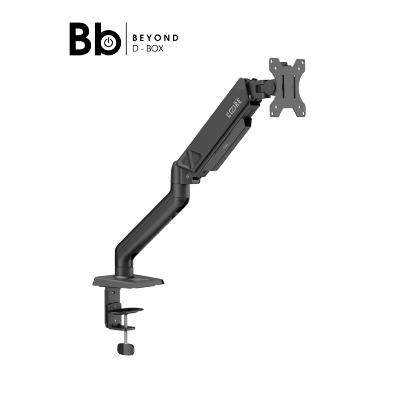 แขนจับจอมอนิเตอร์ ERGONOZ Monitor Arm V.2 (EGN-CORE-S-B) Black by BB Beyond D-Box