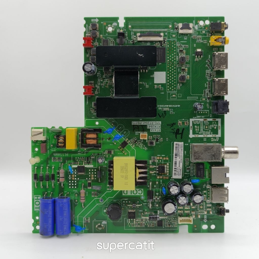 เมนบอร์ด TV TCLรุ่น 32S65A , 32S66Aรหัส TPD.RT2841.PB775