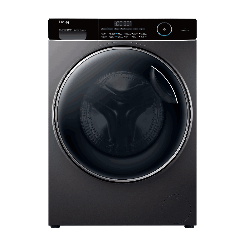[New]Haier เครื่องซักผ้าฝาหน้า รุ่น HWD130-BP14959S8 ซัก13kg/อบ8kg
