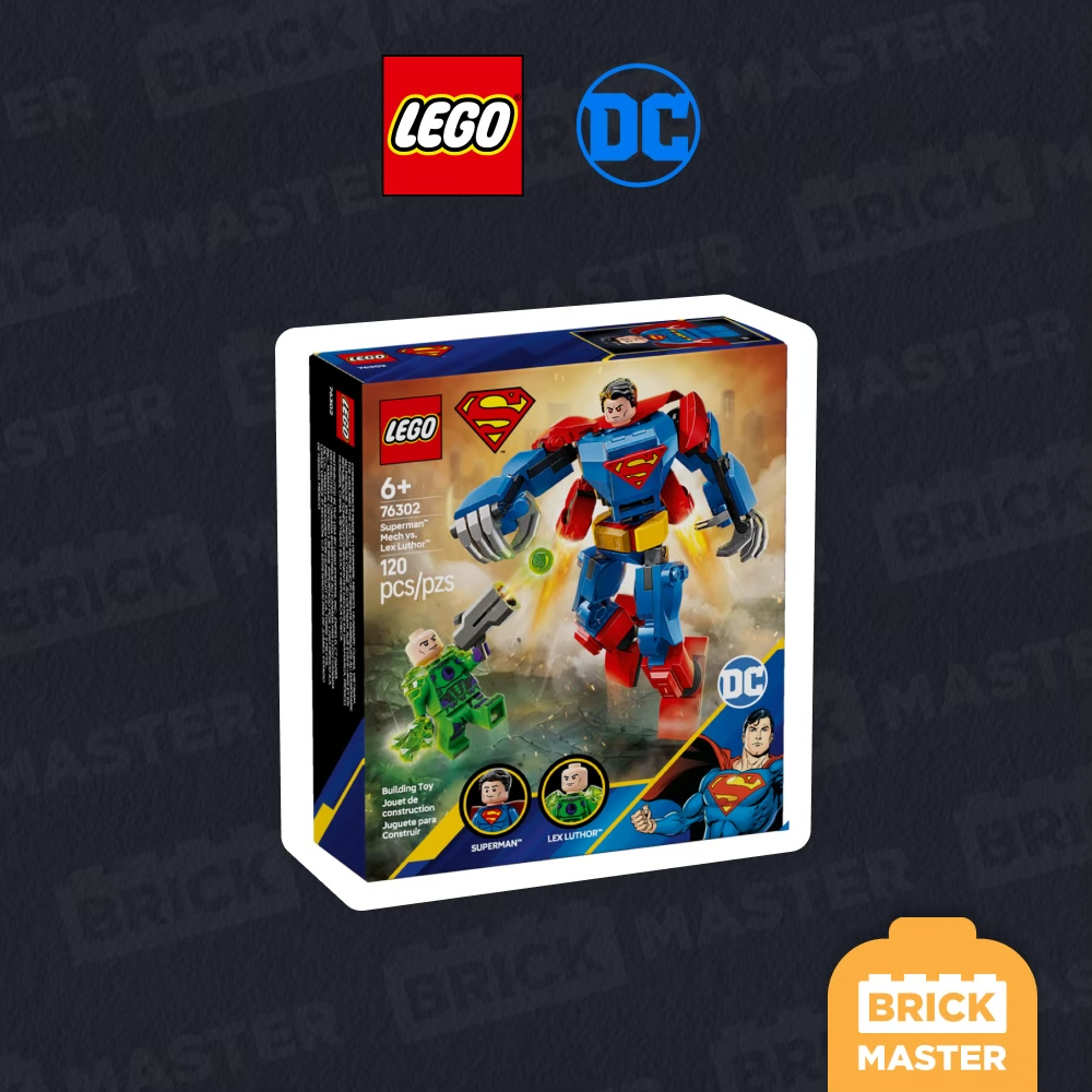 LEGO DC 76302 : Superman Mech vs. Lex Luthor™ (เลโก้แท้ ดีซี ซุปเปอร์แมน)