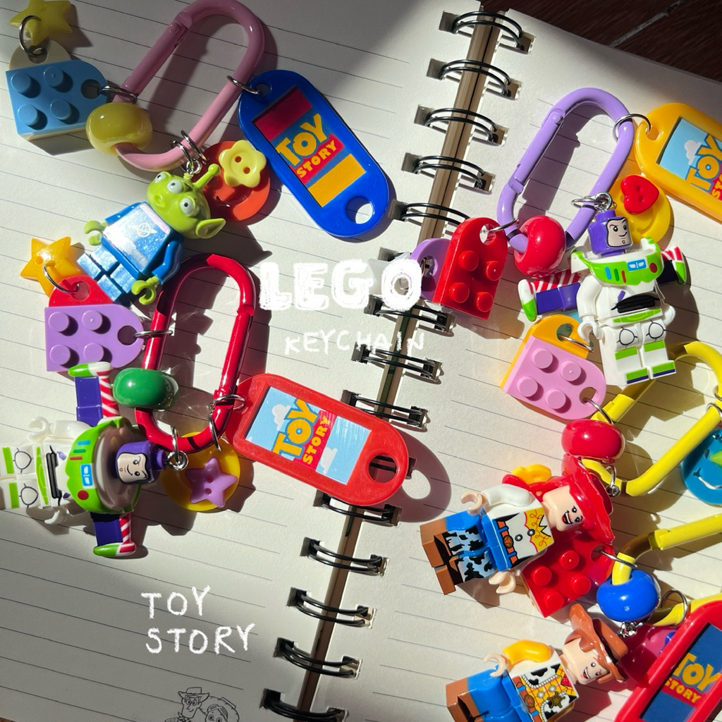LEGO TOY STORY keychain +lego mix ⭐️พวงกุญแจทอยสตอรี่*มีเพิ่มเรื่อยๆ