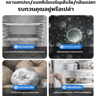 ✨สเปรย์ขจัดเชื้อรา กำจัดเชื้อราตู้เย็น 580ML ขจัดคราบรา กลิ่นอับ เห็นผลไว ใช้ได้กับขอบยางและภายในตู้เย็น