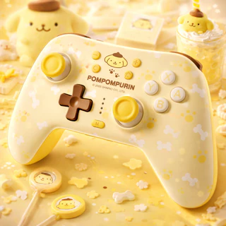 [ส่งด่วน] ของแท้ มีรับประกัน GeekShare Joy Pro Controller Pompompurin , Cinnamoroll , for Switch , PC , Android / iOS