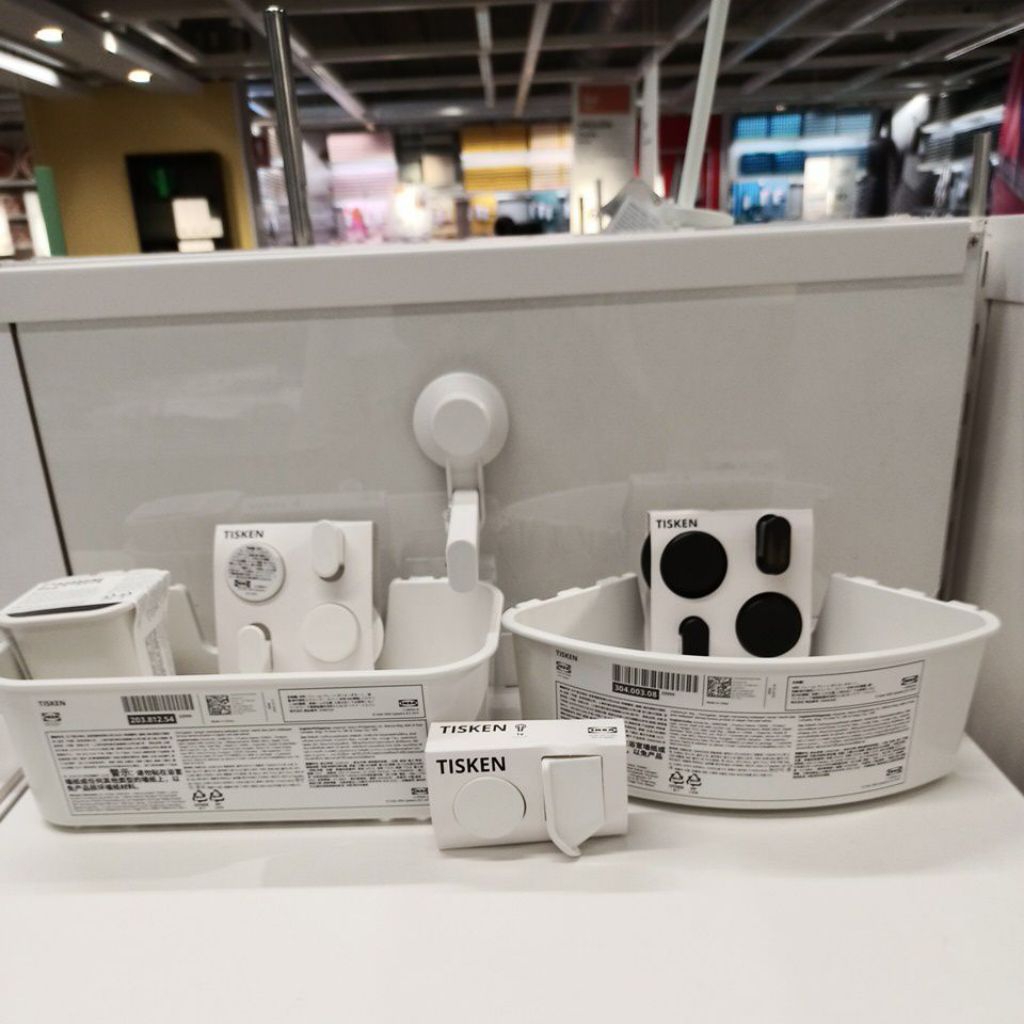 ที่ใส่แปรงสีฟันอิเกีย,อีเกีย,ikea ตะกร้า เข้ามุม,tisken,ทิสเก็น,ตะขอแขวนติดผนัง