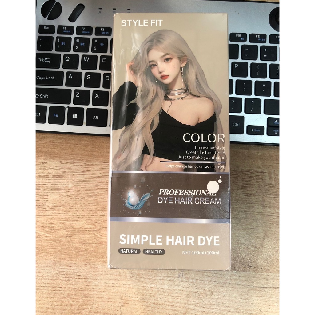 STYLEFIT สีย้อมผม ST-11 ไม่ต้องฟอก สีติดเร็ว 100ml exp 2027/10/07