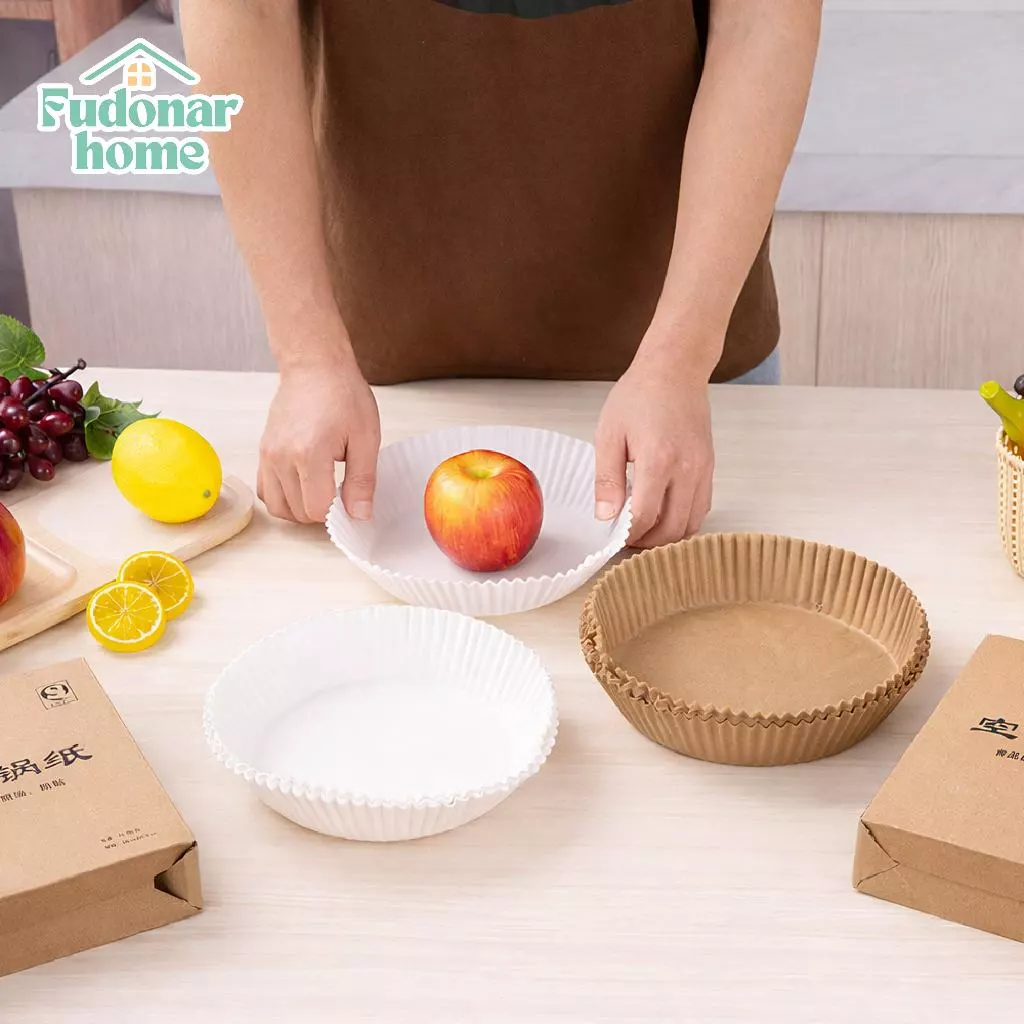 Fudonar กระดาษรองหม้อทอด กระดาษไขรองอาหาร กันน้ำมัน ทนร้อน ไม่ติดกระทะ สำหรับหม้อทอดไร้น้ำมัน thumbnail 7