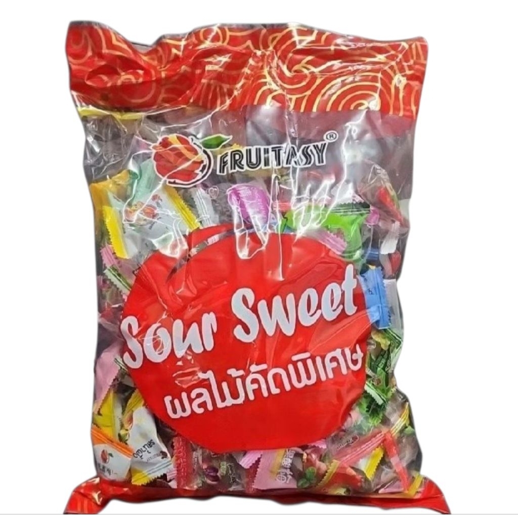 Frutasy บ๊วยรวมรส ฟรุ๊ตทาซี่ เปรี้ยวอมหวาน  กรัม 2 กิโลกรัม