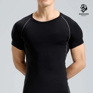 เสื้อรัดกล้ามเนื้อเเขนสั้น เเขนสั้น PROCOMBAT ออกกำลังกาย สำหรับกีฬา ระบายอากาศดี