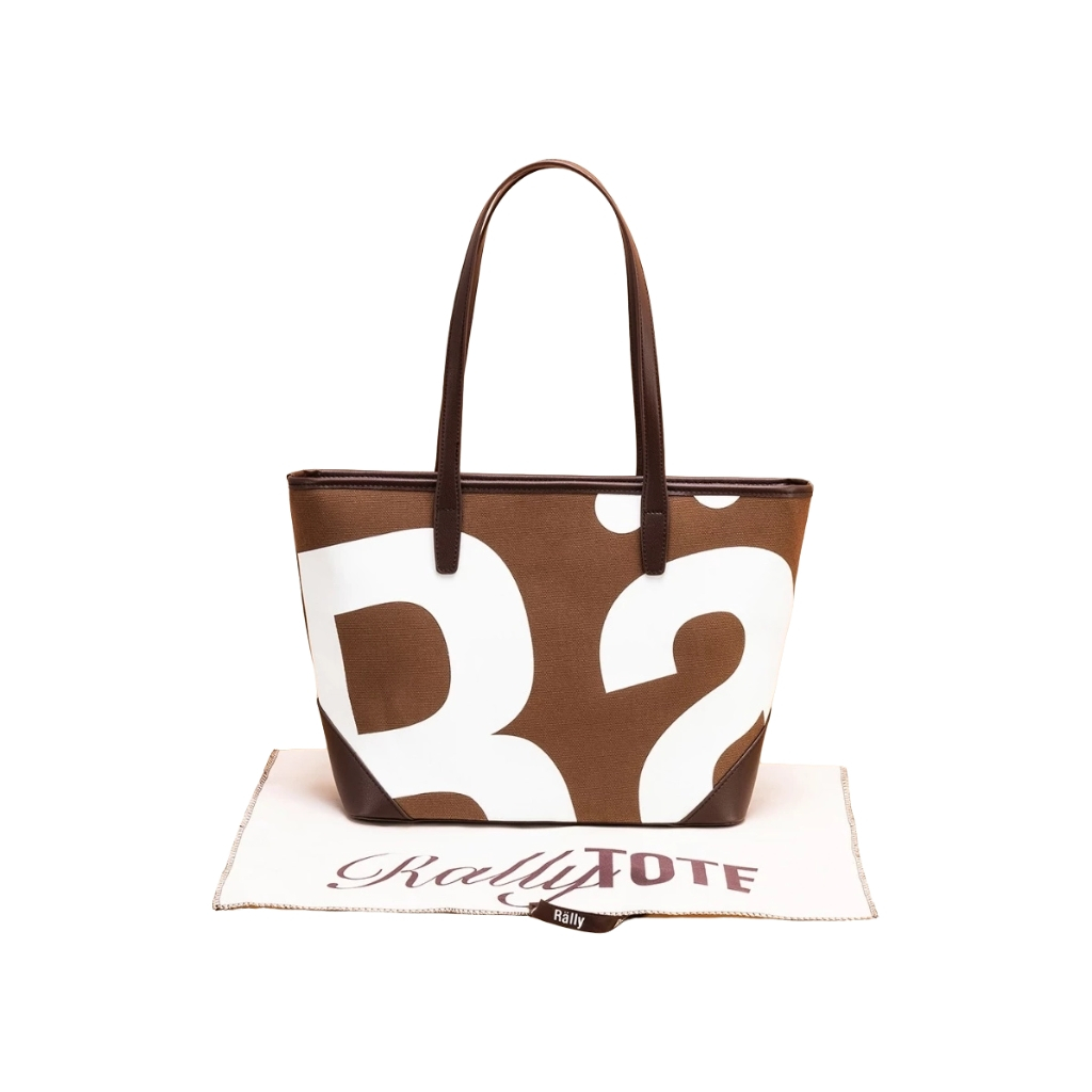 【ของแท้ 100 %】Rally x UNO City Tote (Limited) House Blend Collaboration กระเป๋าถือ กระเป๋าสะพายข้าง
