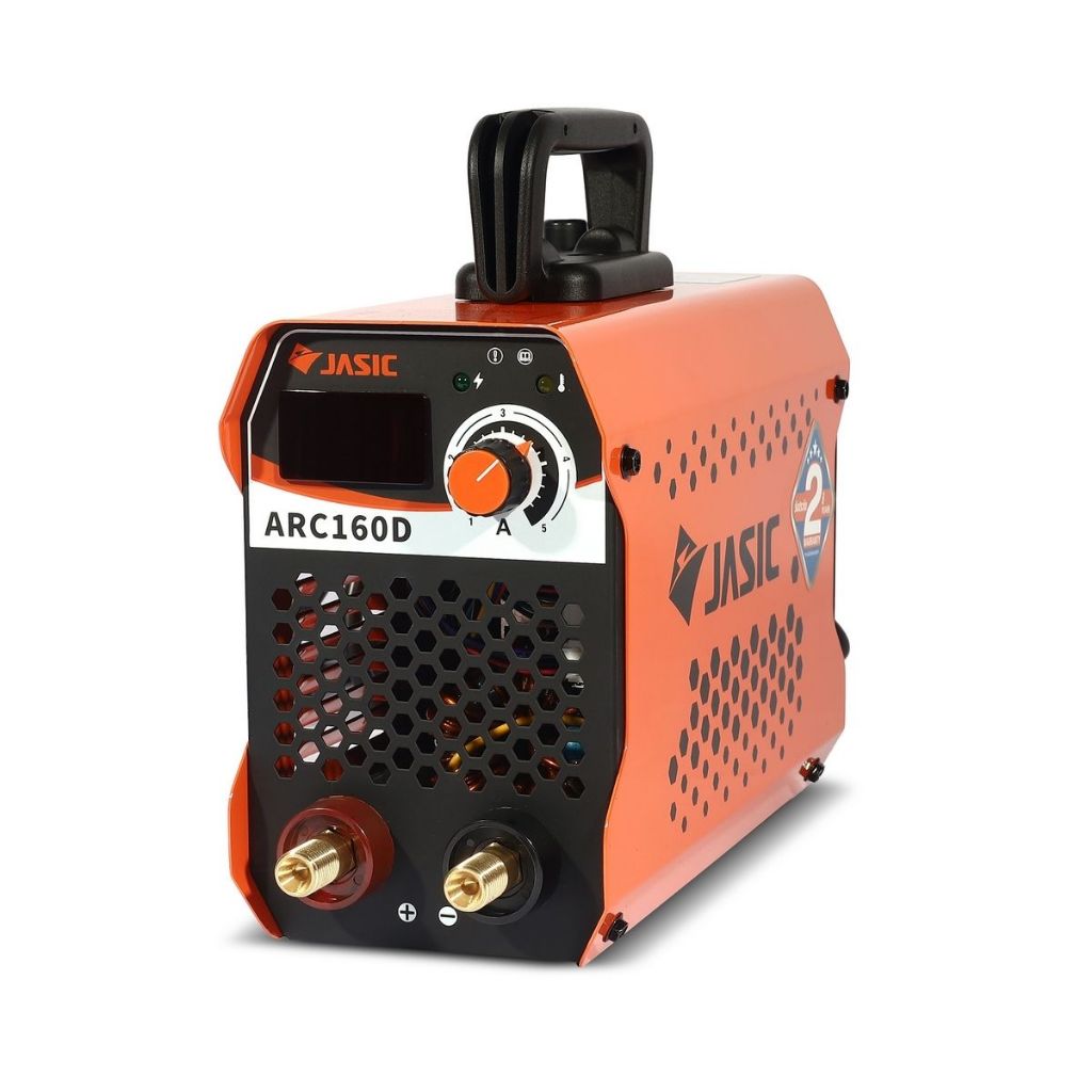 JASIC เครื่องเชื่อม 20-160A รุ่น ARC160D แรงดันไฟฟ้า 1เฟส 230V 50/60Hr ระบบป้องกัน IP21S