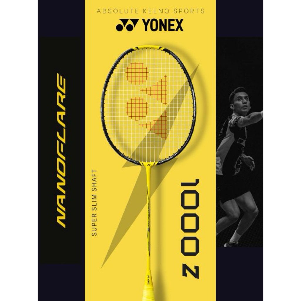 (พร้อมส่ง3U6/ 4U5 รอ 20 เมย) ไม้แบด Yonex JP🇯🇵 NF 1000Z แท้ 100%