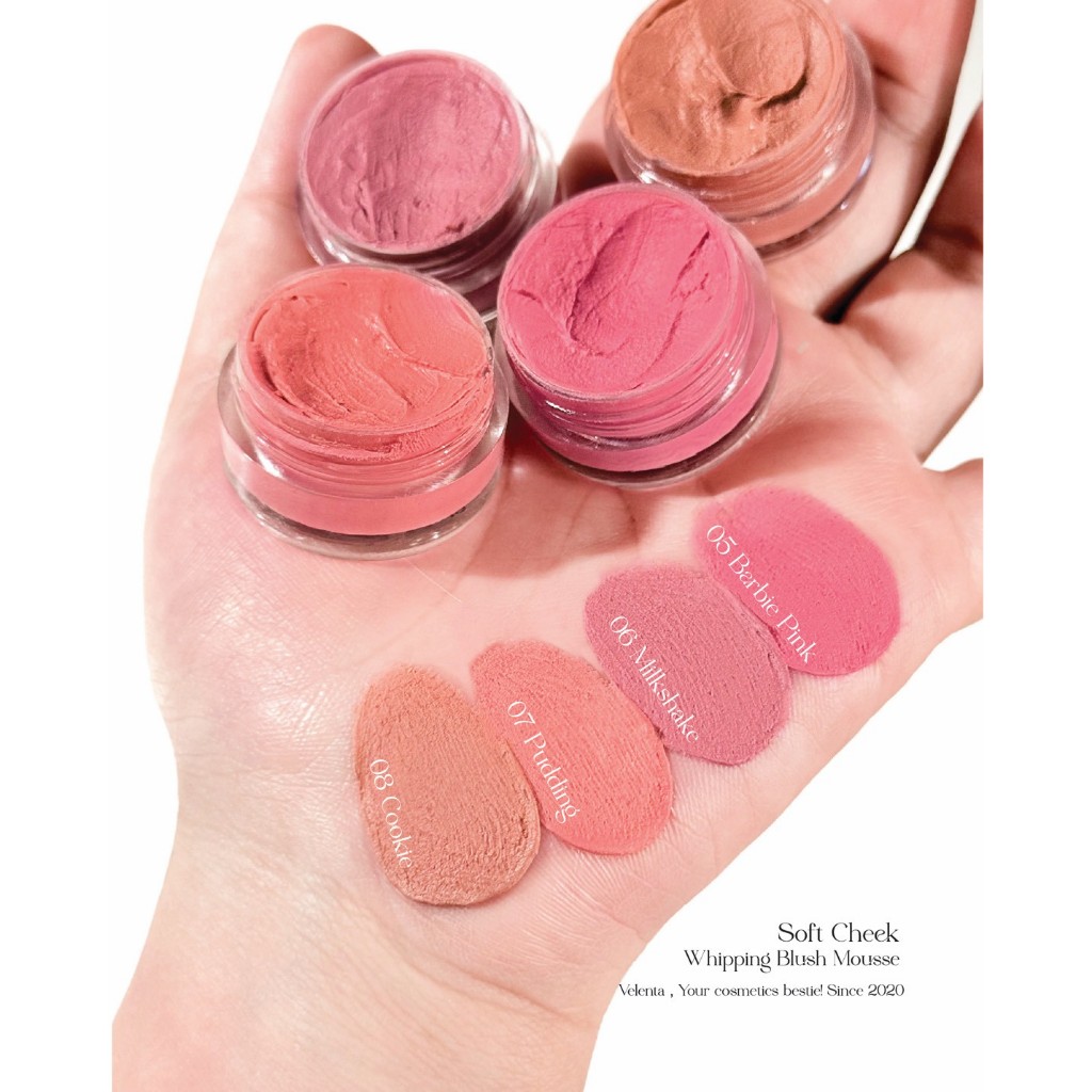 HoneyKiss ฮันนี่คิส วิปปิ้งบลัชมูส(ตะกร้าบริษัท) Soft Cheek วิปปิ้งบรัชมูส เกลี่ยง่าย เนื้อมูสละมุน บางเบา ไม่อุดตัน ราคา ถูกที่สุด ดีลบีเคเค แกลเลอรีภาพที่ 7