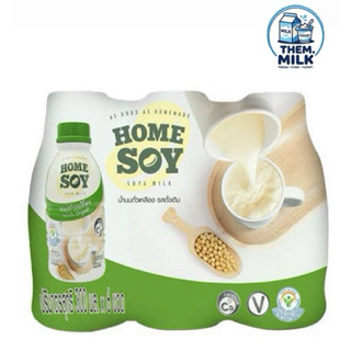 HomeSoy โฮมซอยนมถั่วเหลือง 300mlแพค6