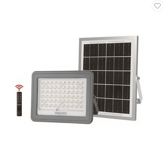 สปอตไลท์ SOLAR PHILIPS BVC080 MN 150 วัตต์ DAYLIGHT สีเทา/ดำ