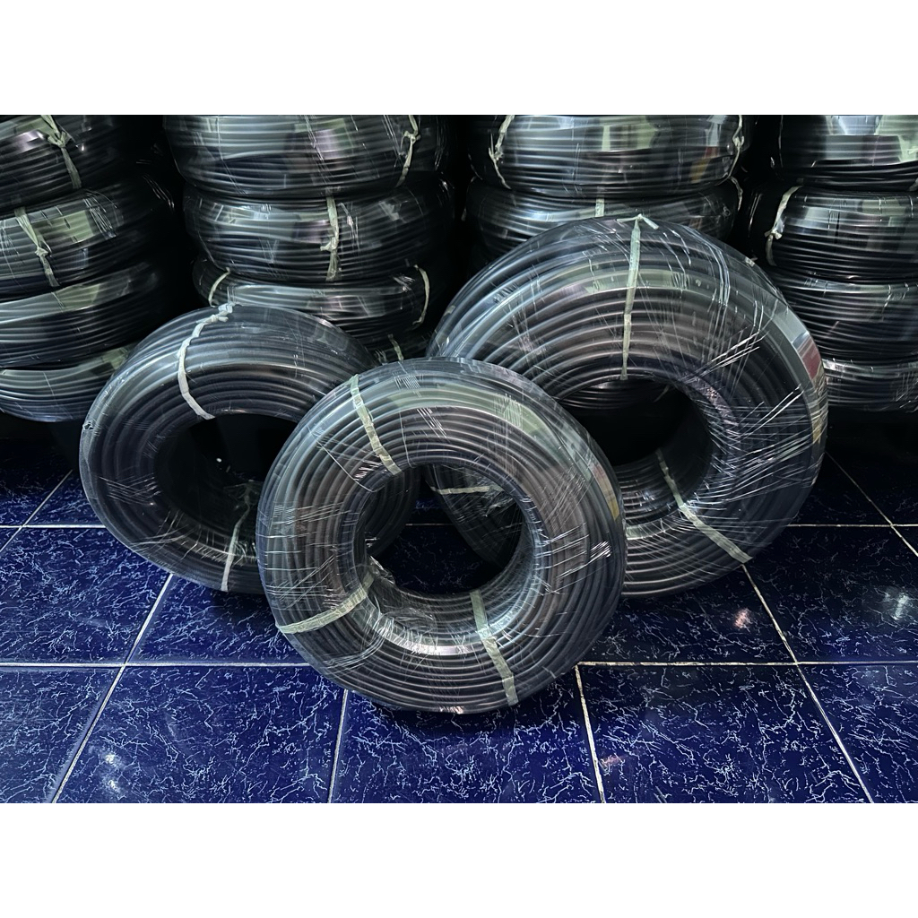8/11mm. 6/8mm สายยางไมโคร สายยางรดน้ำ สีดำ กึ่งเงา หัวพ่นหมอก 20เมตร 10m 30เมตร คุณภาพดี ทนแดด PVC TUBE ส่งด่วน กทม🇹🇭 รูปที่ 6