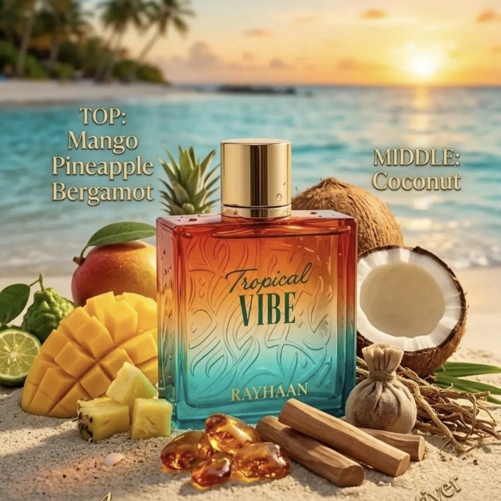 Rayhaan Tropical Vibe EDP By Rayhaan 100 ml แท้💯