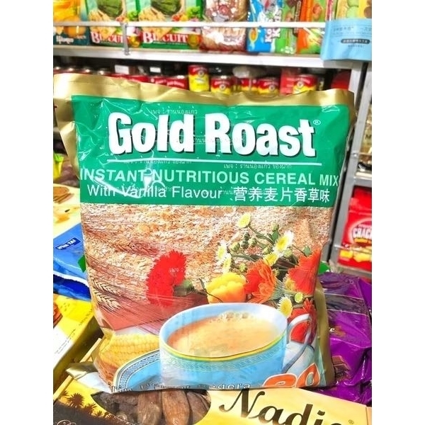 ข้าวโอ๊ต 3in1 Gold Roast รสวานิลลา 20 ซอง รสชาติหอมหวาน เหมาะสำหรับทุกเพศทุกวัย