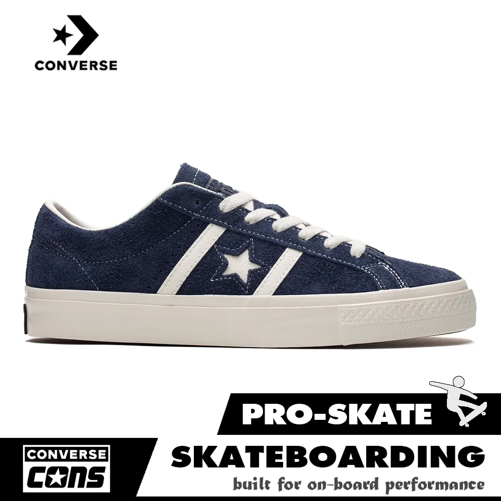 CONVERSE CONS รองเท้า One Star Academy Pro Vintages Suede Ox - Navy [A10579CM_S5NAXX] (Pro Skate)