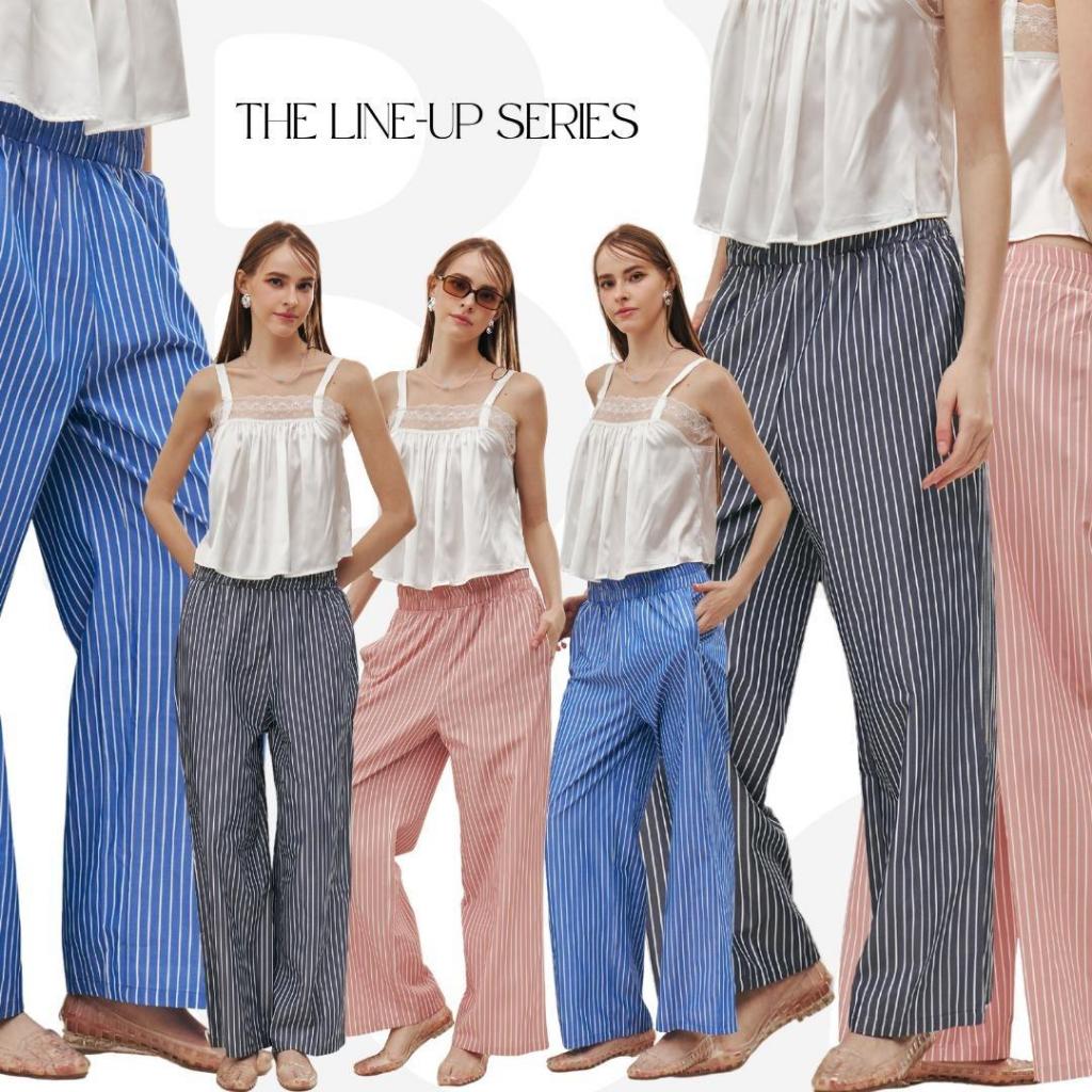 BCP02 The Line-Up Series - กางเกงขายาวลายทาง