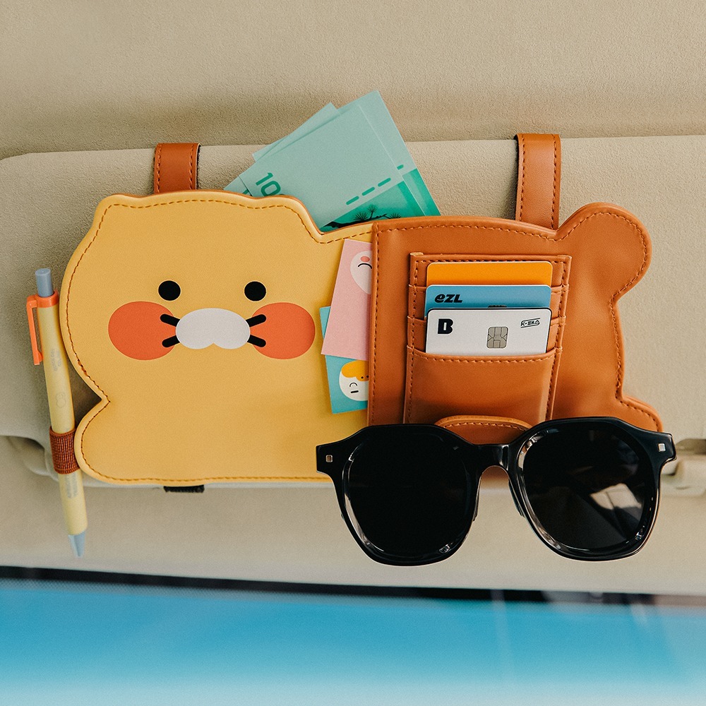 PRE KAKAO FRIENDS Car accessories ที่จัดระเบียบรถ เก็บแว่น+บัตร / น่ำหอมแบบแขวน / พัดลมติดช่องแอร์