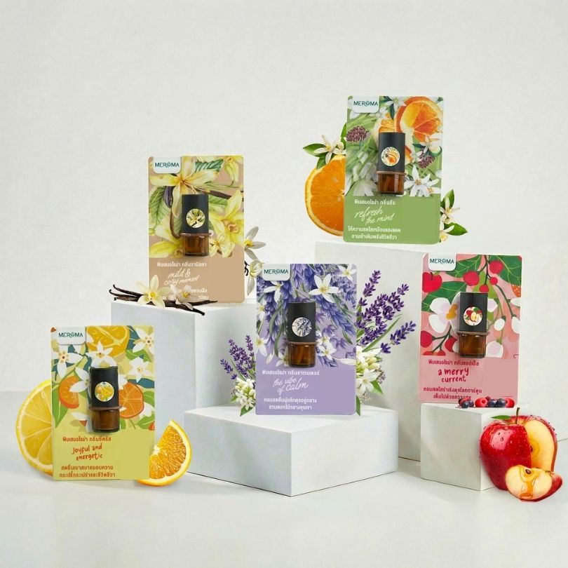 MEROMA พิมเสนปารีส หอม เย็น สดชื่น ผ่อนคลาย สินค้าพร้อมส่ง