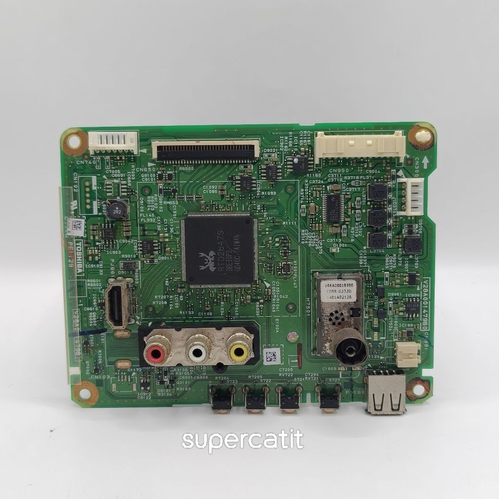 เมนบอร์ด TV Toshiba (32 นิ้ว)รุ่น 32P1400VTรหัส V28A001479B0