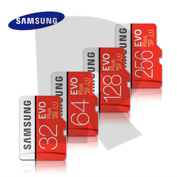 Samsung Evo Micro Sd Card 32GB 64GB 128GB 256GB Class 10 U3 หน่วยความจํา TF เหมาะสําหรับโทรศัพท์มือถือและคอมพิวเตอร
