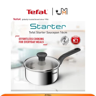 TEFAL หม้อด้ามสแตนเลส ขนาด 16 cm. Starter รุ่น E3252295
