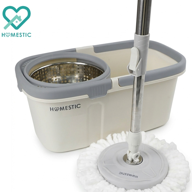รีวิว Homestic ไม้ถูพร้อมถังปั่น 2 ระบบ สะอาด ประหยัดเวลา คุ้มค่า