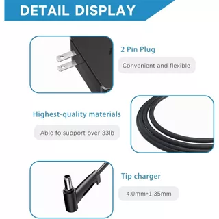 อะแดปเตอร์โน๊ตบุ๊ค ASUS 45W 19V2.37A 4.0*1.35mm Vivobook 14 15 17 Flip 14 S13 GO 12 Laptop Adapter