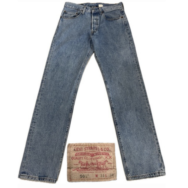 Levi’s 501 ริมแดง Vintageแท้💯 เอว31 สภาพสวยทรงกระบอก