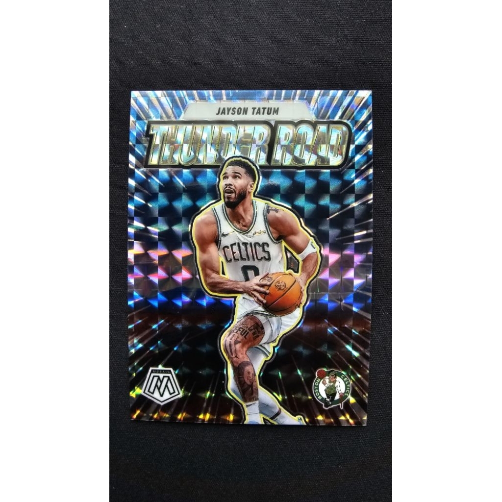Jayson Tatum 2024-25 Mosaic Thunder Road