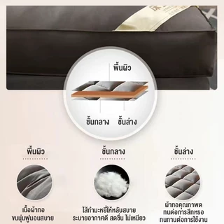 ท็อปเปอร์ หนา4นิ้ว 2/3/3.5/5/6ฟุต เบาะรองที่นอนขนห่านเทียม รุ่นหนาพิเศษ นุ่มนอนสบาย กันไรฝุ่น