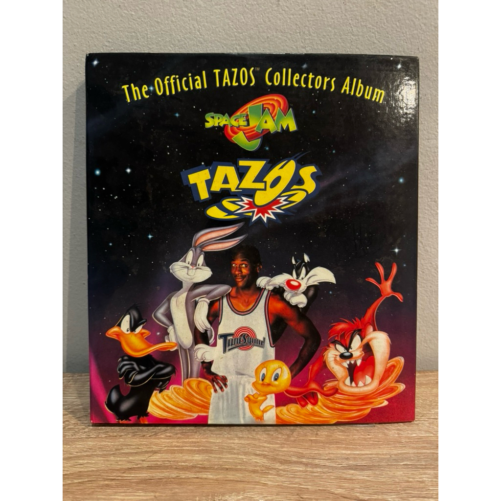 (SALE 1700 !!! ใส่ Code) TAZOS The Official Space Jam Collectors Album (Tazos & Card) ไม่ครบชุด Tazo