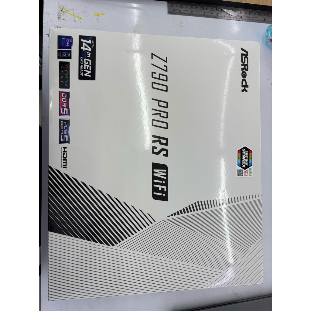 ASRock PRO Z790 PRO RS WiFi Intel LGA1700 1700 ddr5 มืสองสภาพใหม่ ยังประกัน I have ซีพียู
