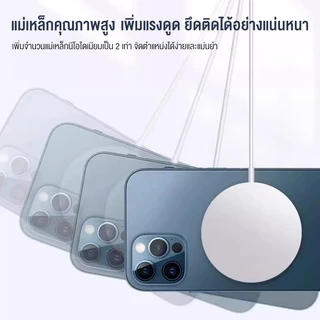 NEODIGI ที่ชาร์จไร้สาย ชุดชาร์จไร้สายแม่เหล็ก แท่นชาร์จไร้สายแม่เหล็ก ชาร์จเร็วแม่เหล็ก PD15W ใช้ได้ทั้ง ip และ Android