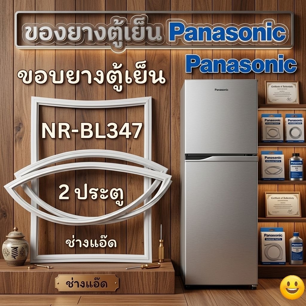 ขอบยางตู้เย็นPANASONICรุ่นNR-BL347