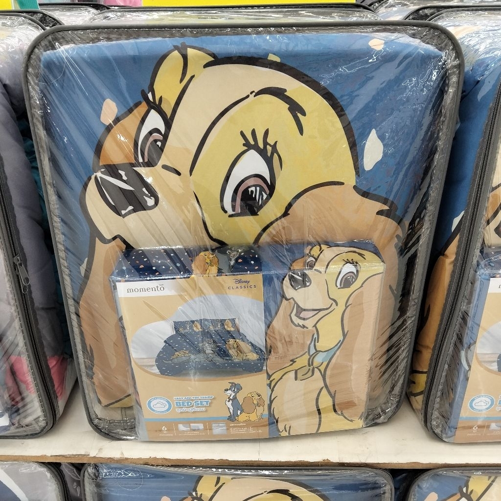 ชุดเครื่องนอน Momento x Disney Classics ลาย Lady and the Tramp (ทาสรักเจ้าตูบ)