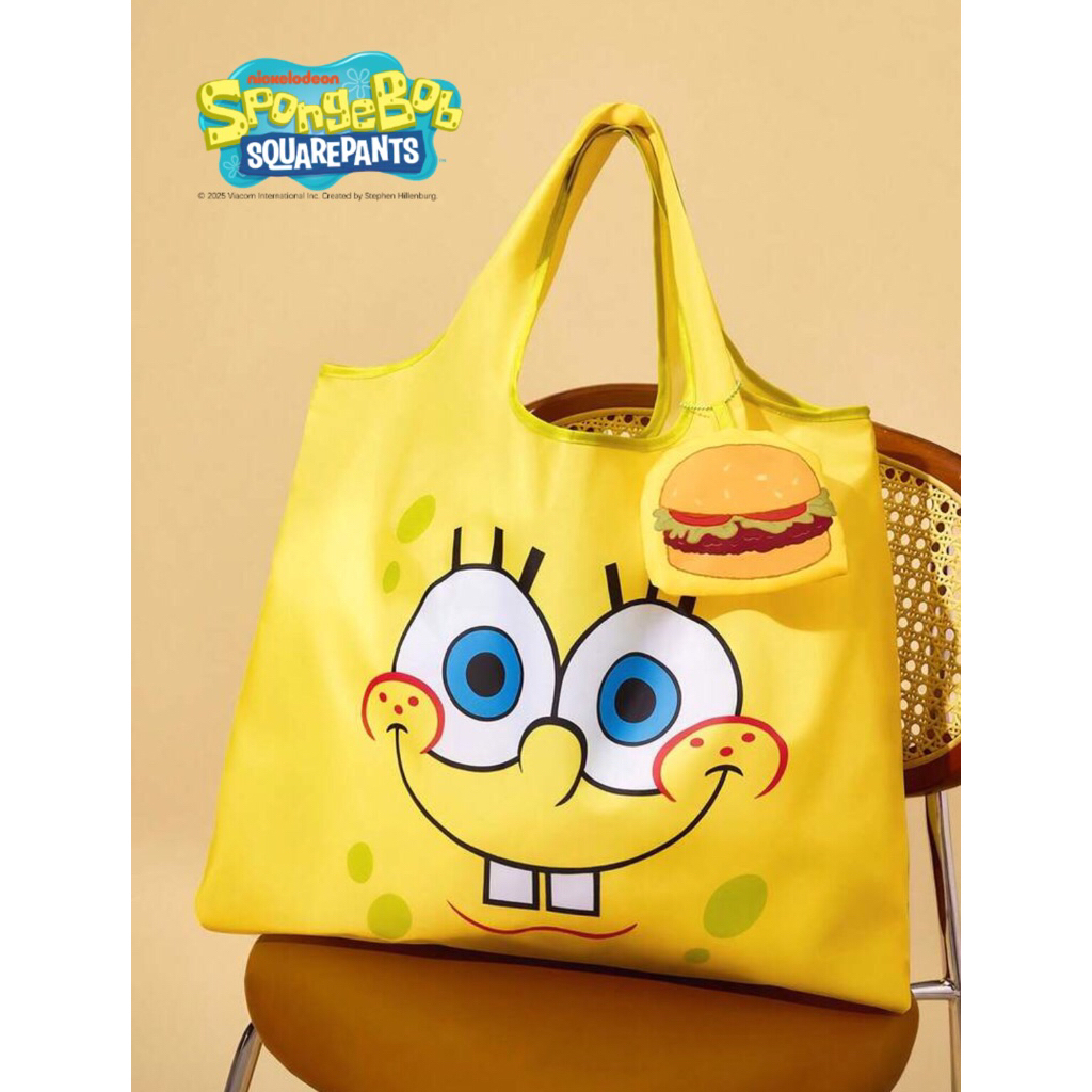 [พร้อมส่ง🇹🇭] กระเป๋า/ถุงเท้า/ยางรัดผม Spongebob©️💯% Official Licensed Products
