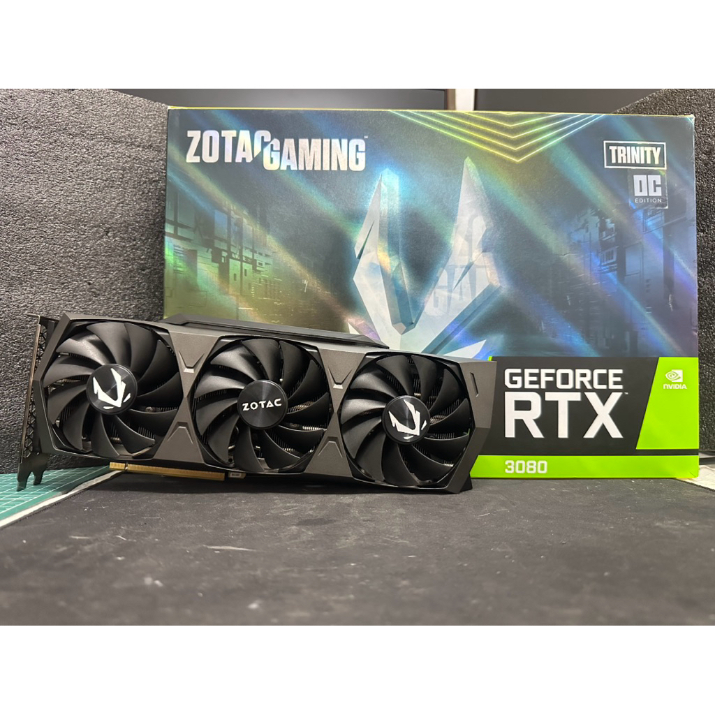 VGA ZOTAC GAMING RTX3080 TRINITY 10GB (การ์ดจอมือสอง)